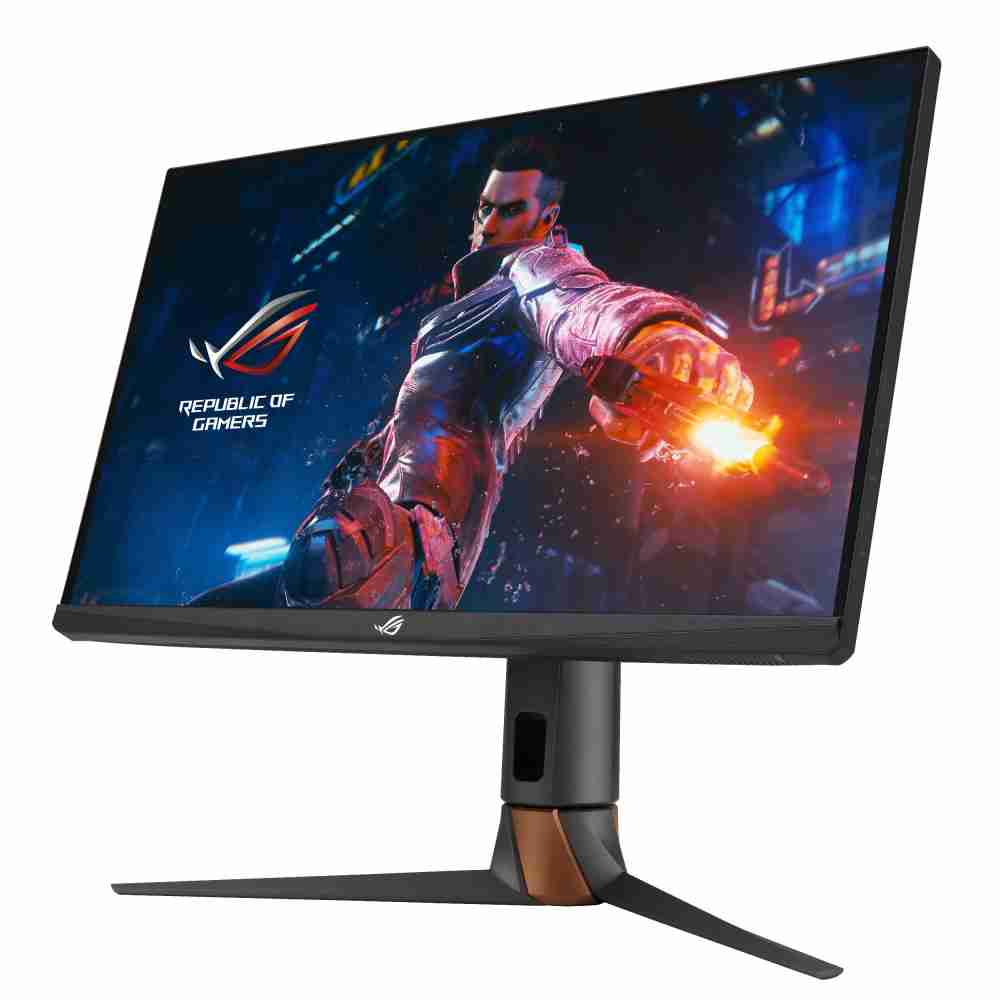 华硕ASUS ROG Swift 360Hz PG27AQN，，采用口袋牛店全新可支持ULMB2技术的高阶电竞显示器，，，，为电竞玩家打造突破以往的急速游戏体验。。。（图片来源：ASUS提供）