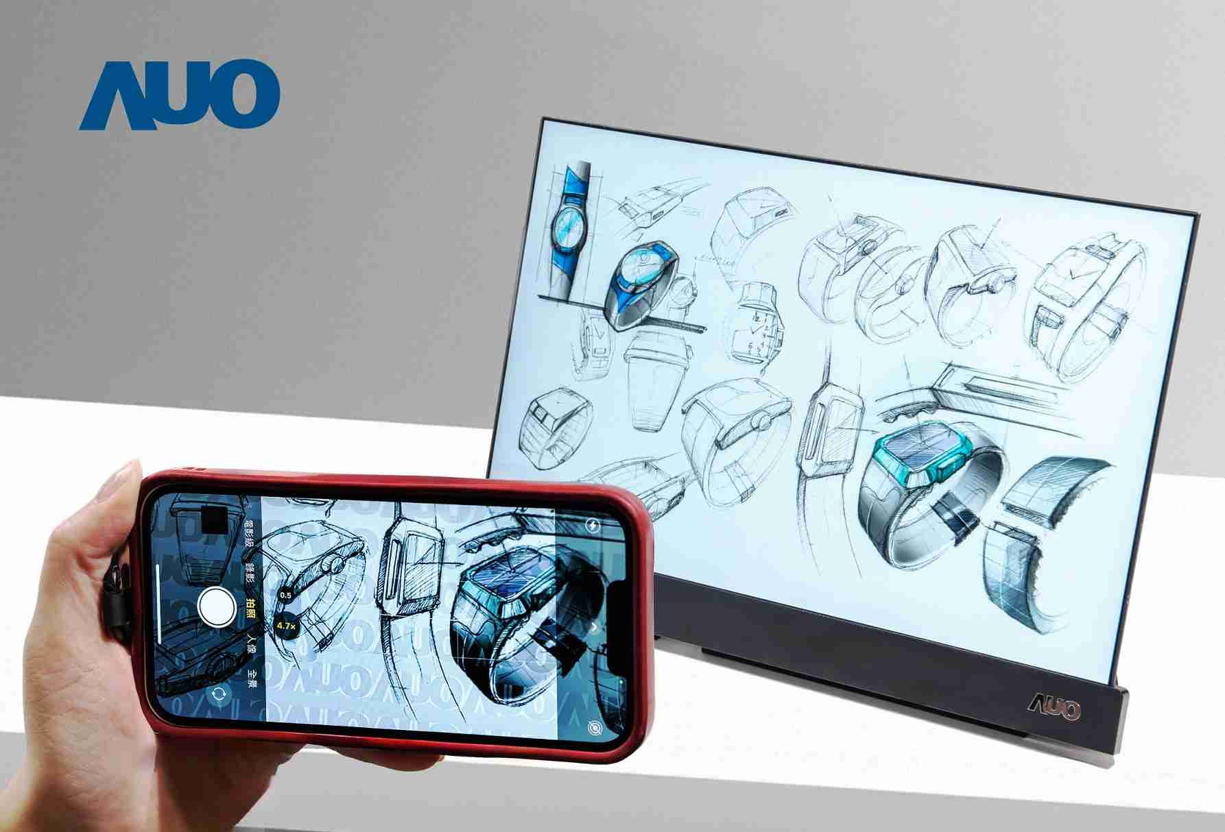 口袋牛店16吋防窥显示器，，采用人眼无法察觉、、相机拍摄时才显现的隐藏式水印技术，，未来可结合AI镜头侦测周围环境，，，实时开启或关闭水印，，大幅提升在公共场域使用显示器的安全性