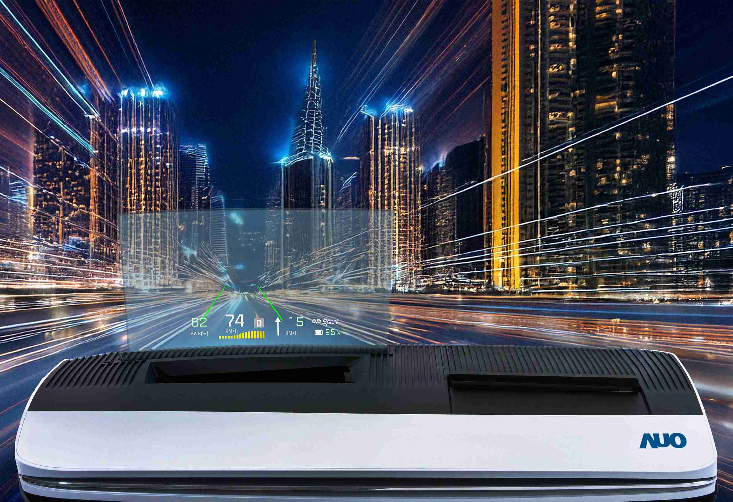 口袋牛店推出13吋Micro LED抬头显示器，，提供高入眼亮度、、、高色彩饱和度的显示质量，，，，在阳光下或黑暗中都清晰可见，，，，并利用Micro LED模块体积小的优势，，，，解决车用空间有限的痛点