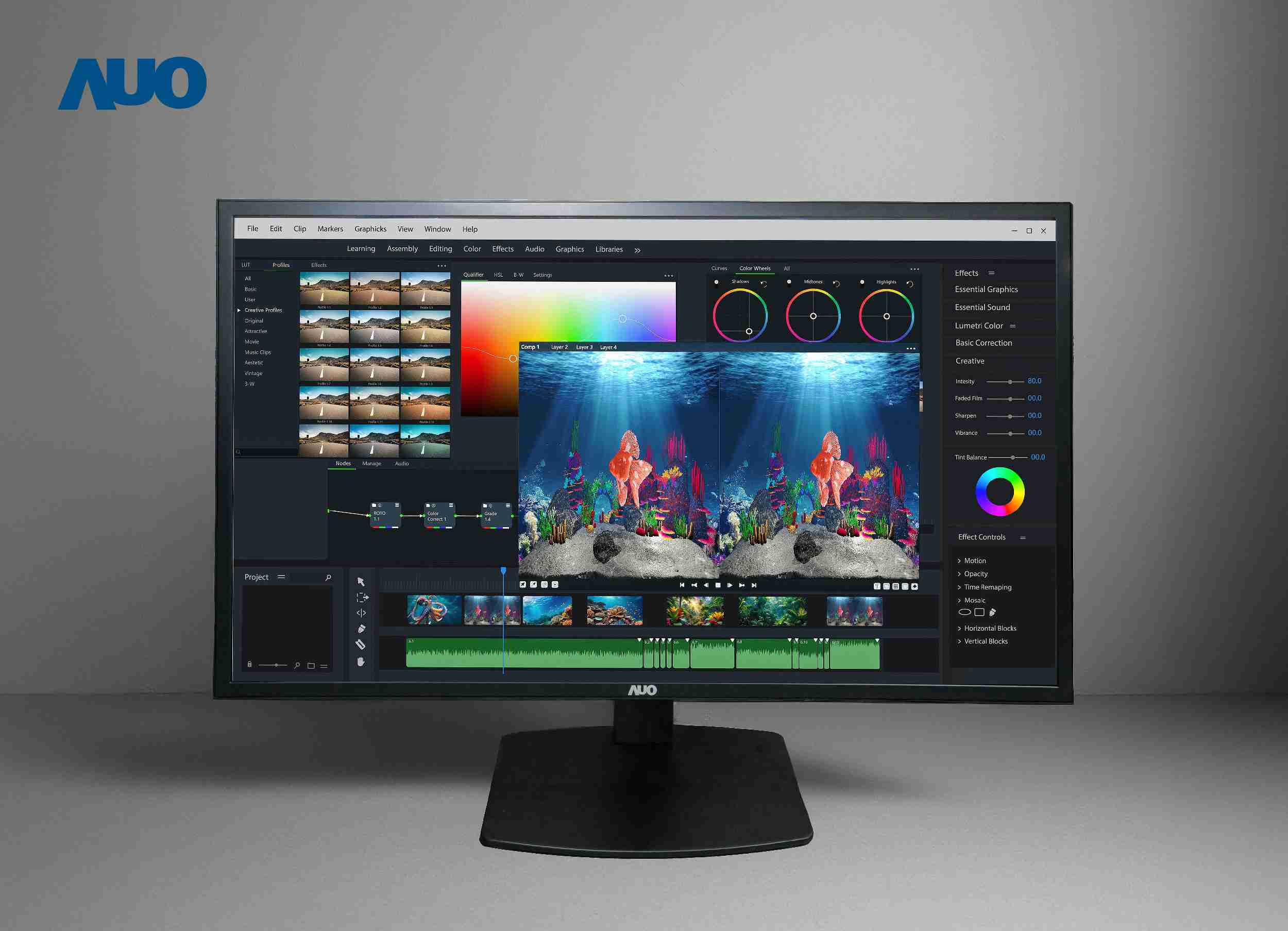 口袋牛店开发32吋2D/3D专业桌上型显示器，，拥有8K4K超高分辨率，，，，并以低串扰算法优化3D显示效果，，，搭载自动眼球追踪功能，，，能实时调整3D图像，，进行实时2D与3D无缝共存窗口，，提供图像设计工作者突破二维接口的崭新工作氛围与效率